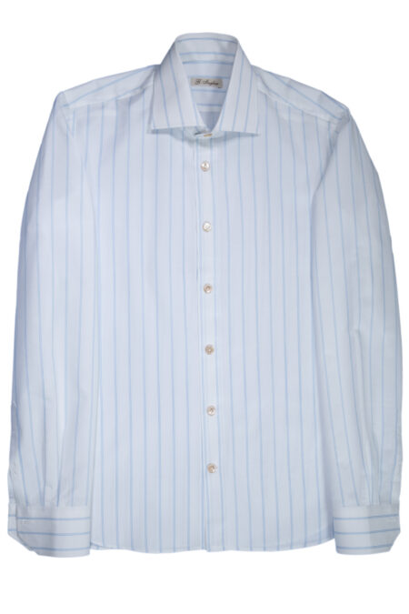 Exclusive Double Light Blue Stripe Shirt