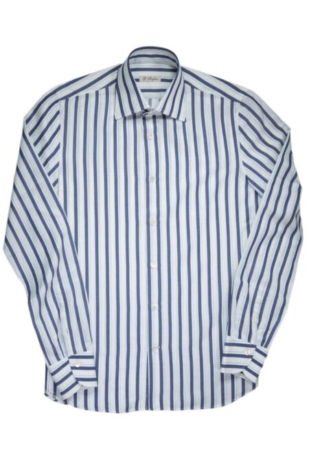 Exclusive Blue and Sky Striped Shirt