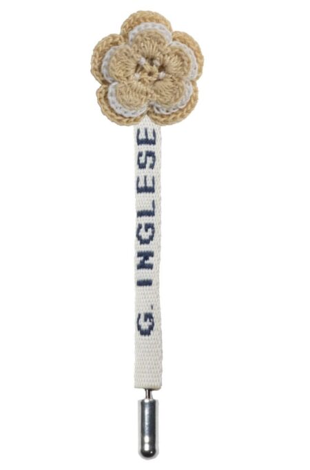 Beige and White Rose of Ireland