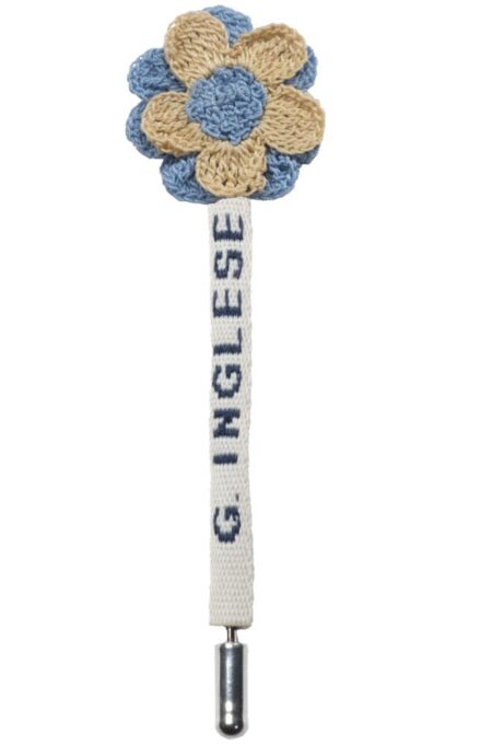 Beige and Light Blue Camelia