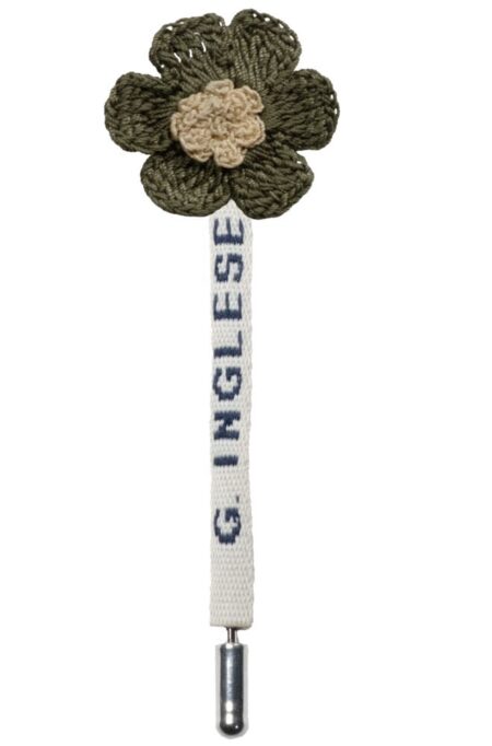 Military Green and Beige Daisy Flower