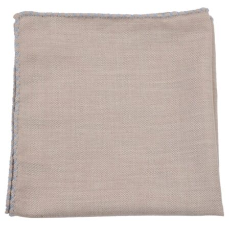 Cotton and Cashemere with Cross Stitch Pocket Square