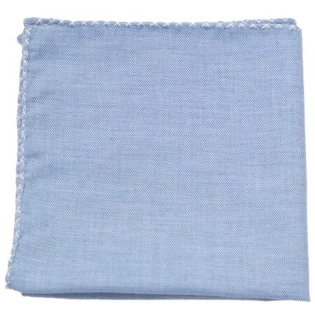 Cotton and Cashemere with Cross Stitch Pocket Square