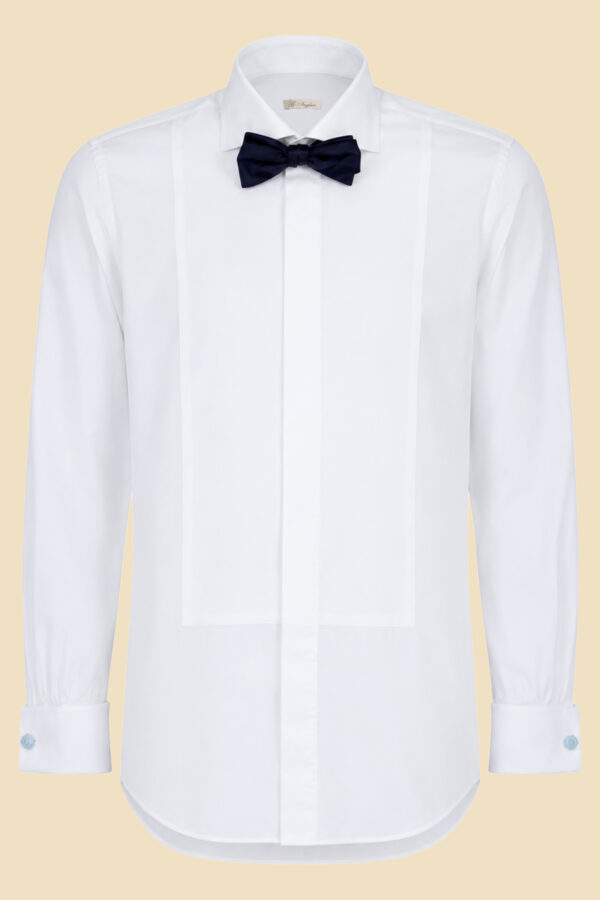 White Tuxedo Bib Shirt