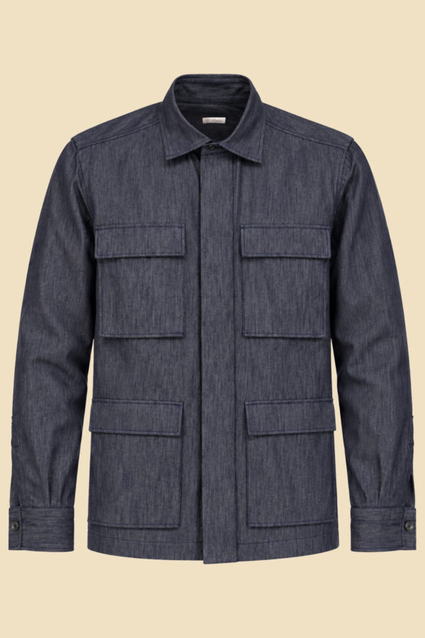 Dark Denim Sartorial Safari Jacket