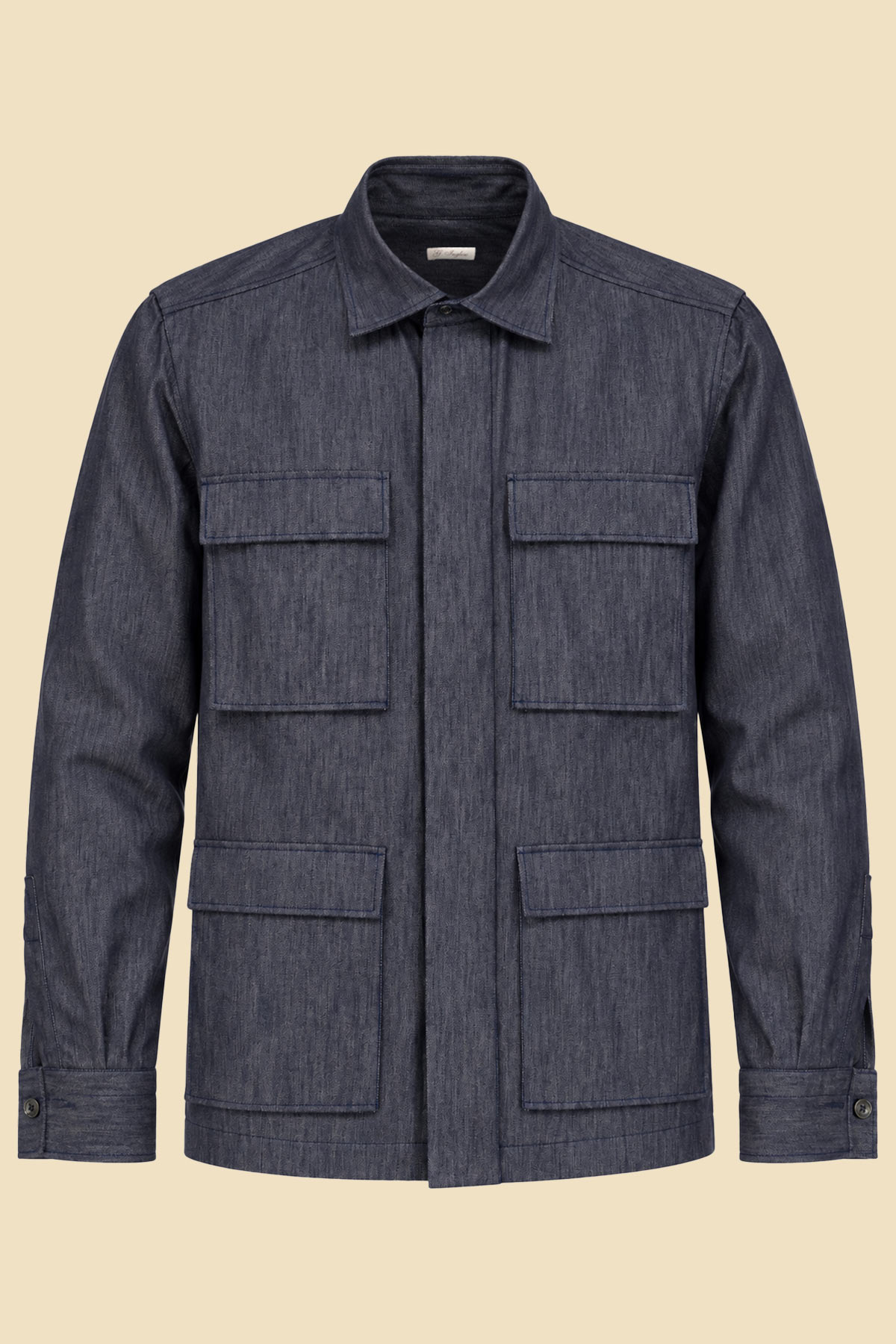 Dark Denim Sartorial Safari Jacket