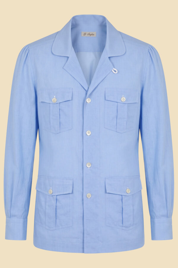 Voile Guayabera Sahariana