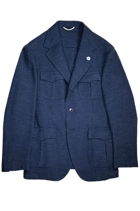 Linen,Cotton and Silk Sahariana Jacket