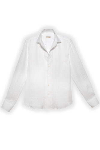 Camicia Capri in lino sartoriale su misura G. Inglese