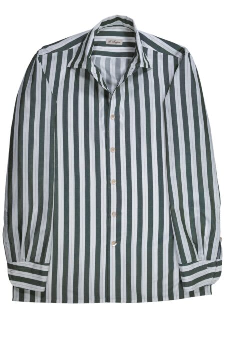 Exclusive Green Striped Shirt
