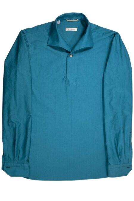 Turquoise Oxford Cotton Miami Polo
