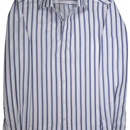 Exclusive Blue and Fuchsia Striped Shirt