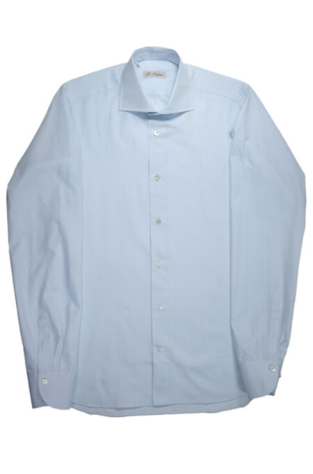 Light Blue Poplin Shirt