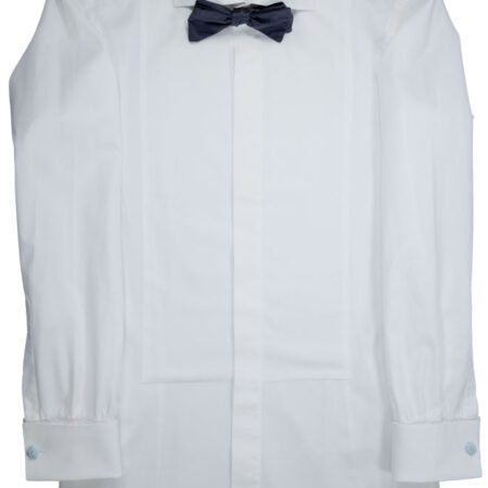 White Tuxedo Bib Shirt