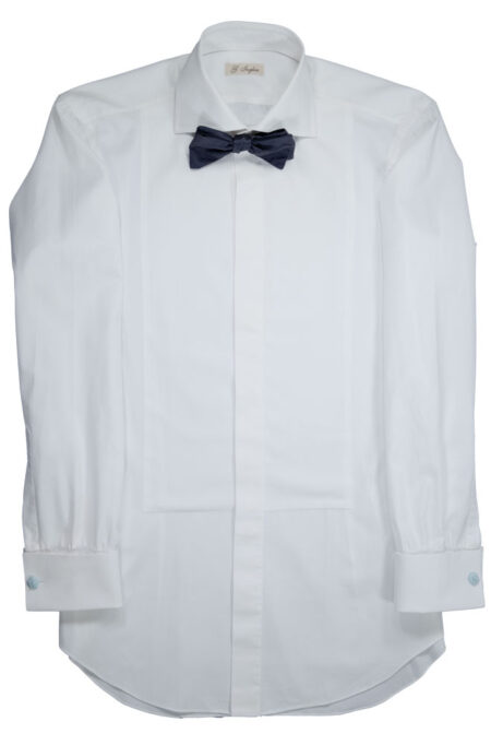 White Tuxedo Bib Shirt