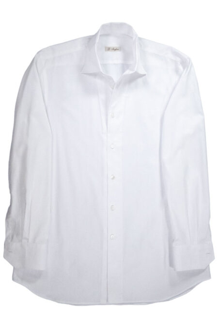 Capri White Twill Cotton Shirt