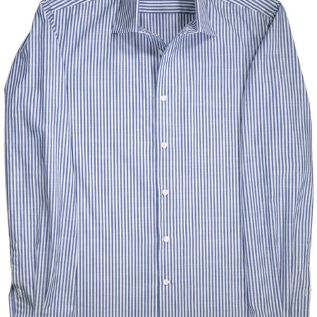 Capri Blue Striped Chambray Shirt