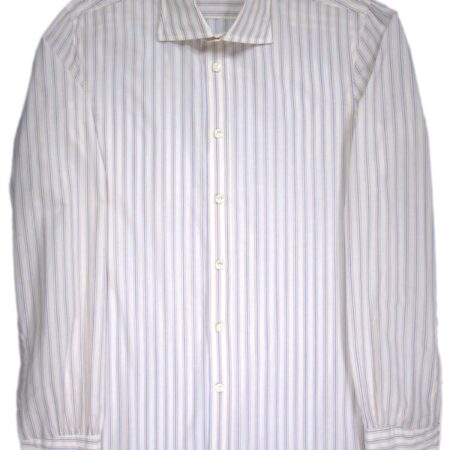 Exclusive Orange Blue Striped Shirt