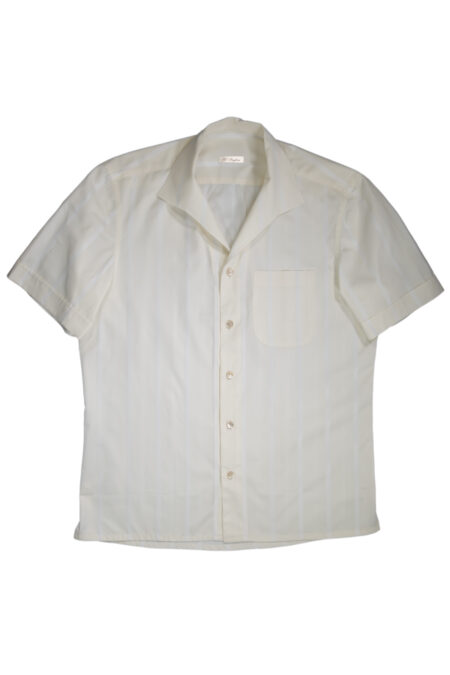 Off-White Cotton Camp Shirt