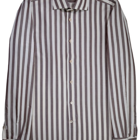 Exclusive Brown Striped Shirt