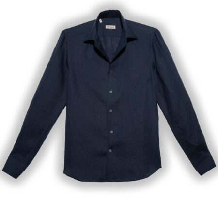 Blue Capri Linen Shirt