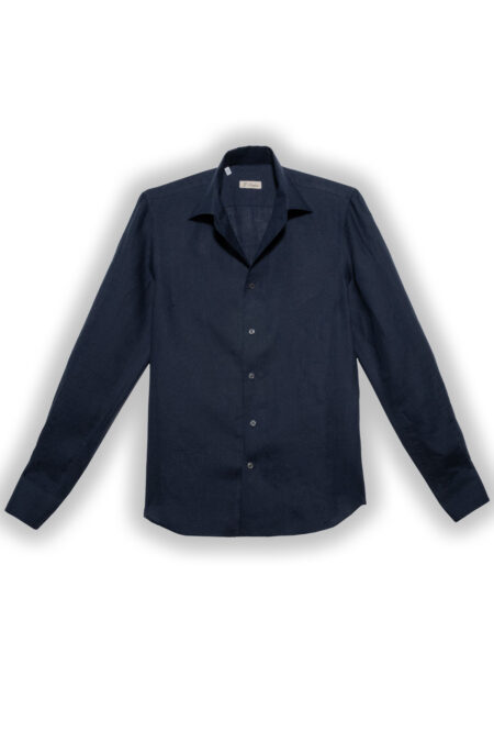 Blue Capri Linen Shirt