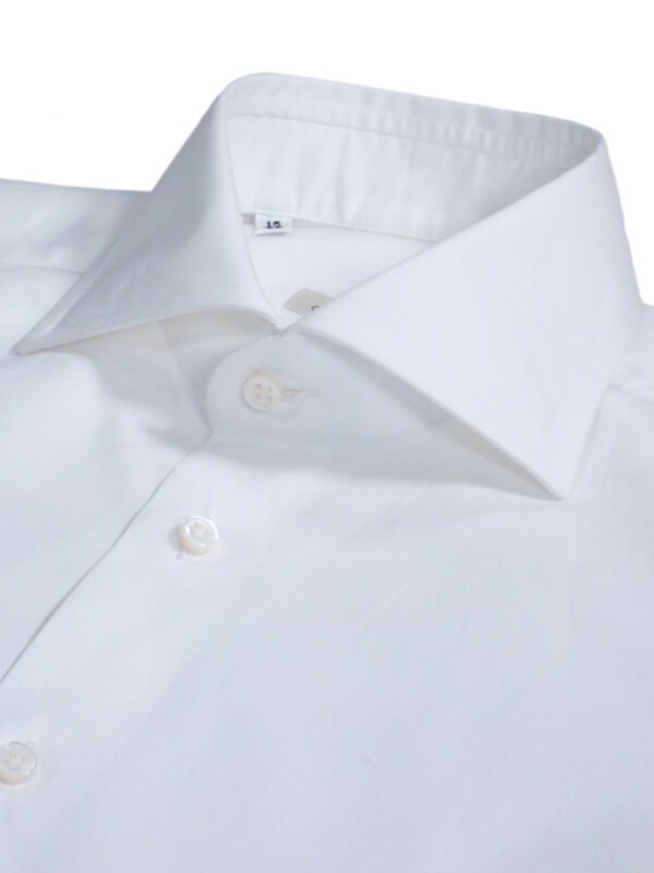 Collo Camicia Classica in popeline sartoriale su misura G. Inglese