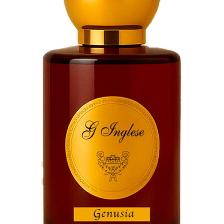 Genusia perfume – elegant intense fragrance with ancient rose and incense, handmade in Italy by G. Inglese