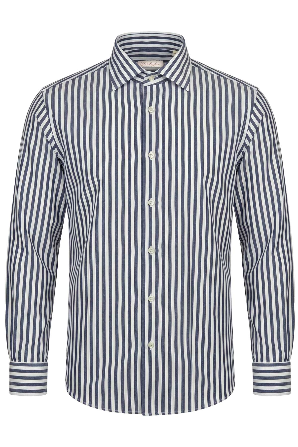 Blue Striped Shirt