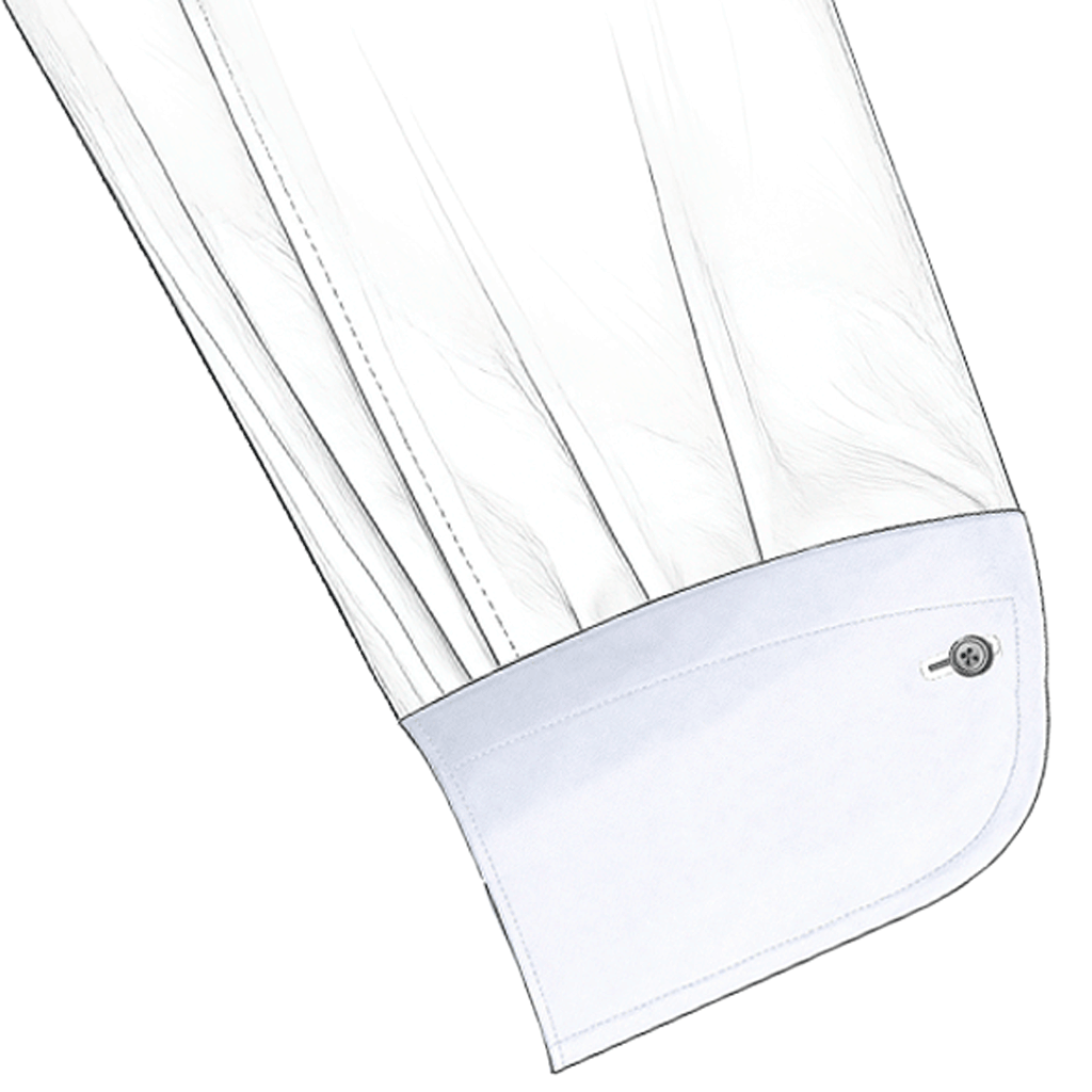 Bean-shaped cuff