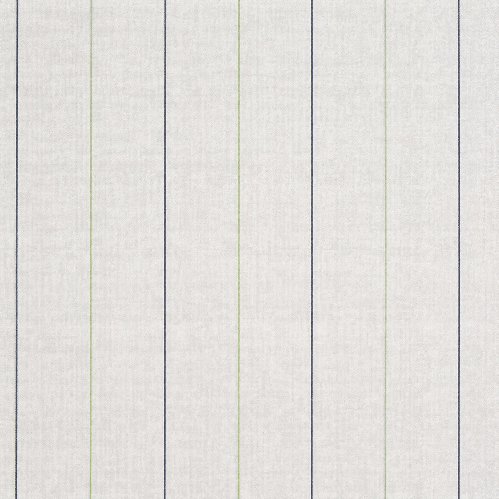 Blue and Green Exclusive Fine Striped Poplin