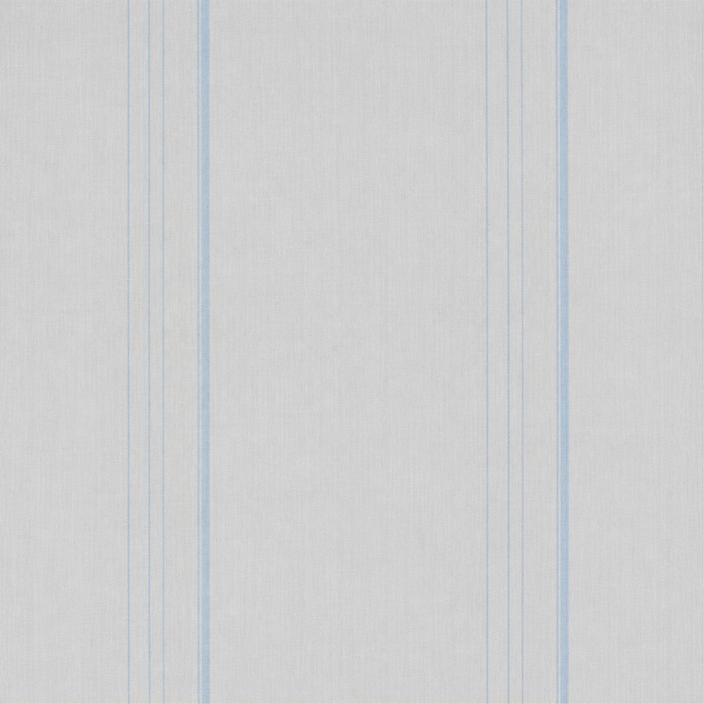 Light Blue Exclusive Triple Line Striped Poplin