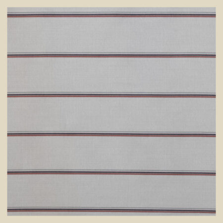Red and Blue Exclusive G. Inglese Stripe in Poplin