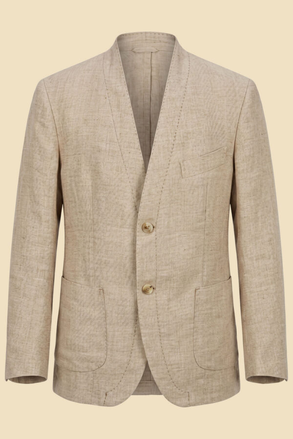 G. Inglese Bamboo Cardigan Jacket handmade in Italy