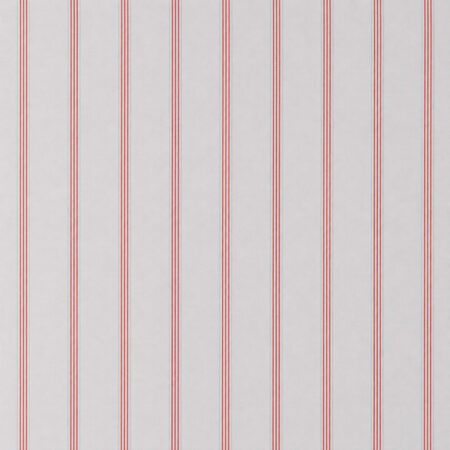 Light Blue and Red Narrow Striped Twill