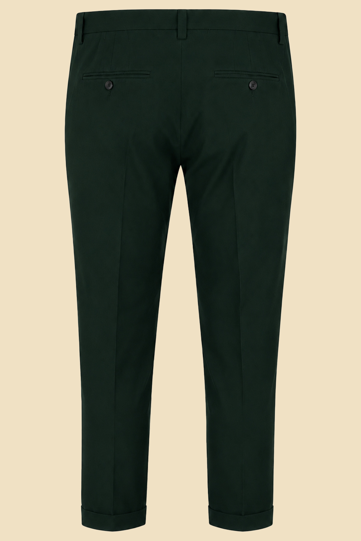 Dark Green Storm System Tailored Trousers - Image 2
