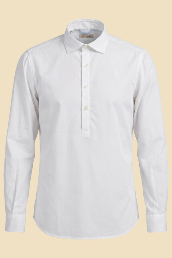Gianni Agnelli Voile Polo Shirt
