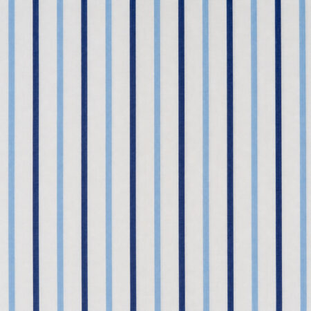 Blue and Light Blue Exclusive Fine Striped Twill