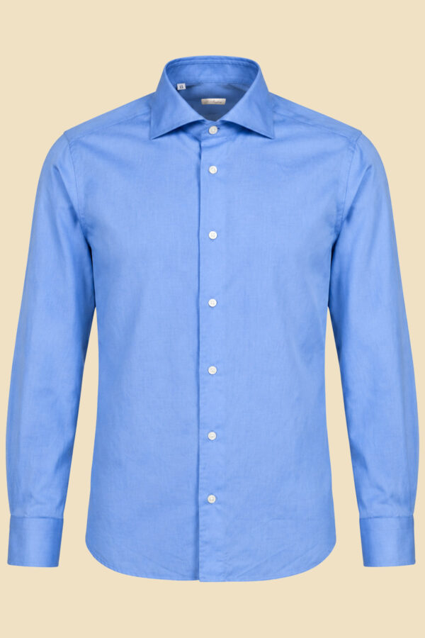 Azure Poplin Shirt