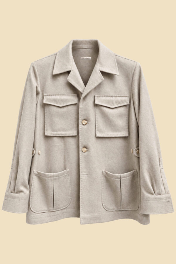 Tom Jacket in Combed Cashmere