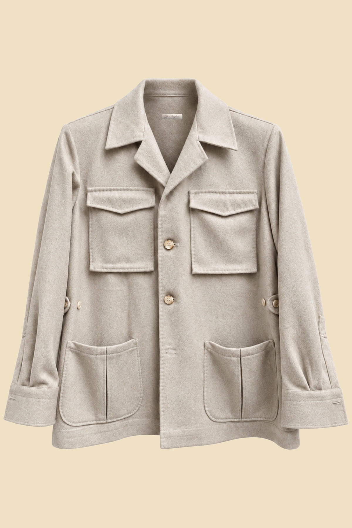 Tom Jacket in Combed Cashmere