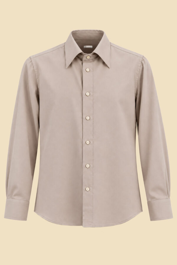 Pure Silk Classic Collar Shirt